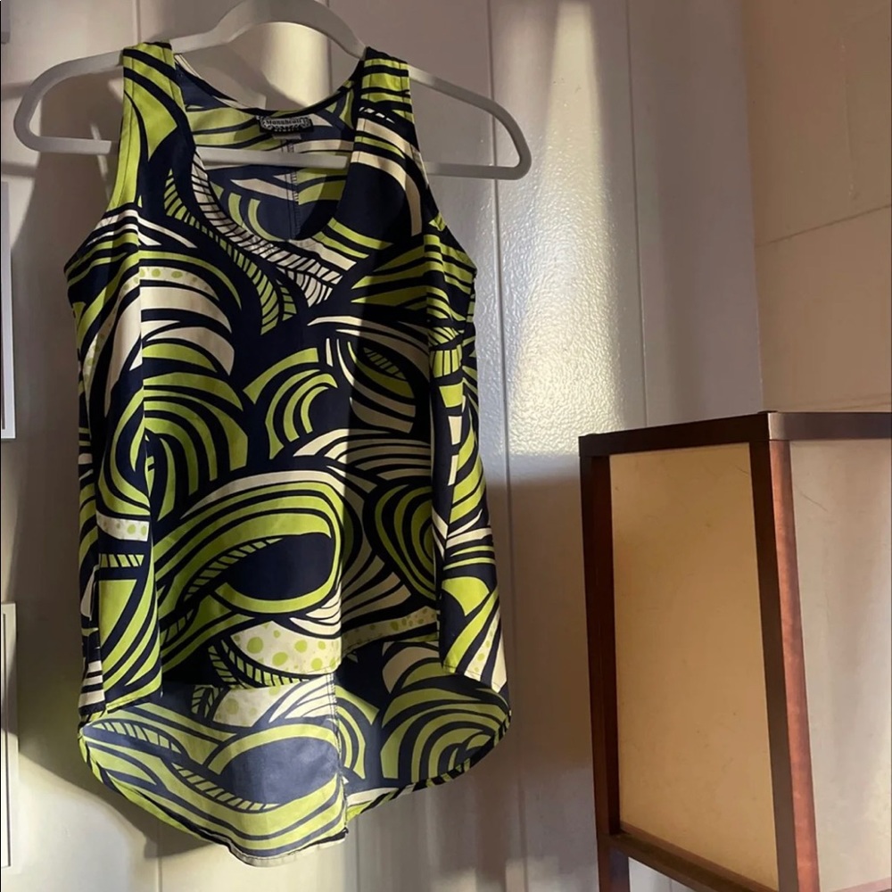 *SOLD* MANUHEALI'I women's high low tank top ~ size small
